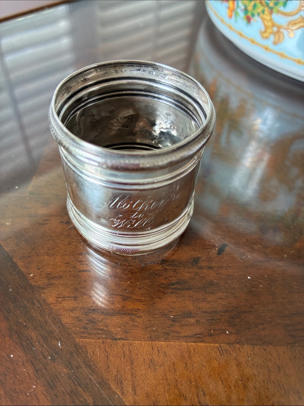 Engraved Gorham Sterling silver Napkin Ring
